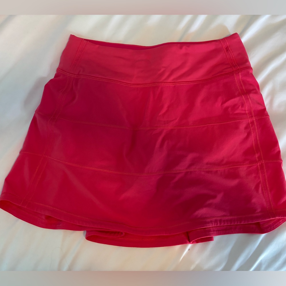 lululemon athletica Pink Lace Rival Skirt